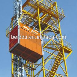 Construction building hoist