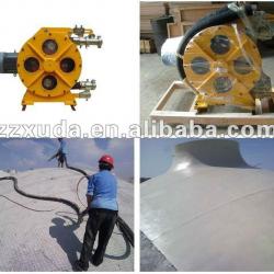 Construction foam concrete pump