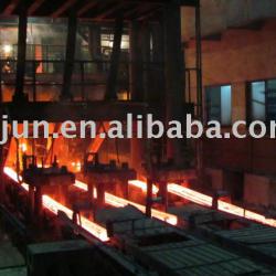 Continuous casting machine for steel billet(R4m 3-strand)