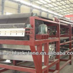 continuous horizontal vacuum belt filter press for mine