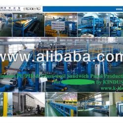 CONTINUOUS PU/PIR SANDWICH PANEL LINE