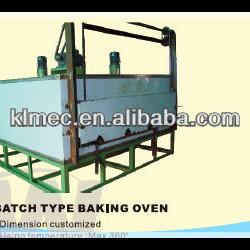 continuous type baking oven for brass radiator