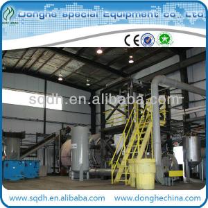 continuous waste tyre pyrolysis machine with CE/ISO