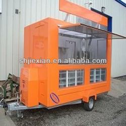 Convenient New Style Food Kiosk Mobile Food Carts for Sale CE