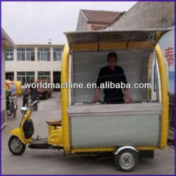 Convenient New Style Food Kiosk Mobile Food Carts for Sale CE