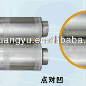 convex-concave embossing roller