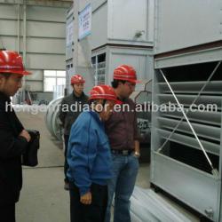 copper coil cooling of cooling tower