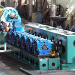 Copper rod continuous casting and rolling machine