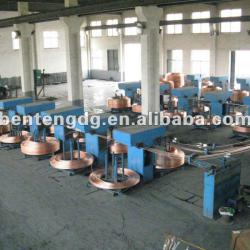 copper rod vertical continuous casting machine