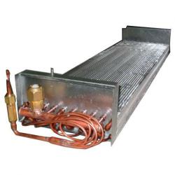 copper tube aluminum fin evaporator for air conditioner