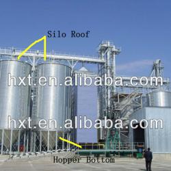 Corn 2000 ton storage solution flat bottom corn storage silo