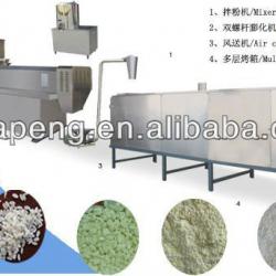 corn sticks/corn puffs/rice snack/rice puffs manufacturing extruder machine