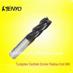 corner radius cutters/ tungsten carbide corner radius milling cutters /corner radius end mill/corner rounding milling tools