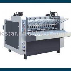 Corrugated board laminating machine