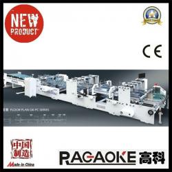 corrugated box folding gluing machine