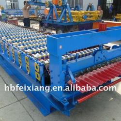 Corrugated roofing sheet roll forming machine