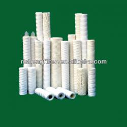 cotton string wound filter cartridge/string wound filter cartridges for water treatment