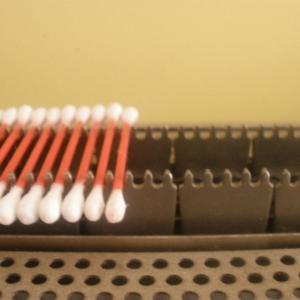 cotton swab machine