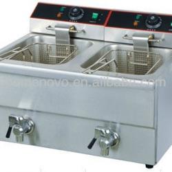 Counter Top Electric 2-Tank Fryer