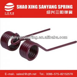 Customed Agricultural Machinery Part Spring / Baler Teeth Torsion Springs With 5mm to20mm / New Holland Steel Rake Tooth