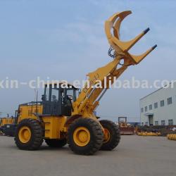 CXX958-1J log gripper wheel loader with CE, Log fork loader, Log grapple loader