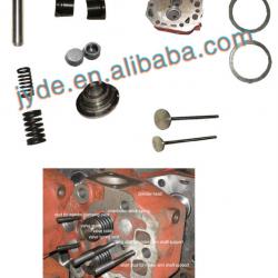 cylinder head assembly for single cylinder diesel engine