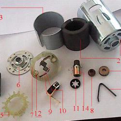 DC MOTOR PARTS