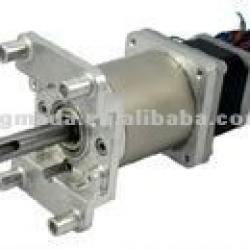 DC Stepper motor with gearbox