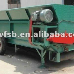 debarking equipment, debarking process for debarking trees