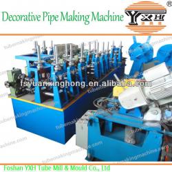 Decorative Automatic SS Welded Tube Mill For Sale