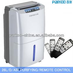 dehumidifier for domestc use 26L/D with remote control