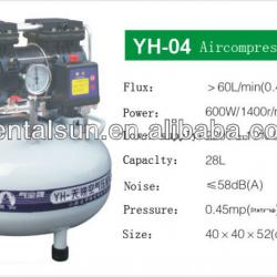 Dental Supplier Oilless and Silent Air Compressor With CE&ISO Certification