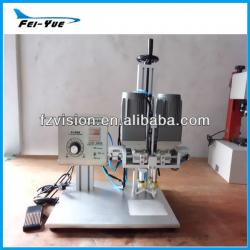 Desk Top Easy Operation Semi-automatic Round cap sealing machine