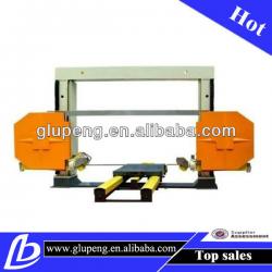 Diamond multi wire saw machine cutting granite and marble quarry