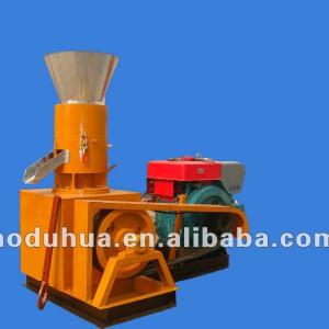 Diesel driven wood pellet machine