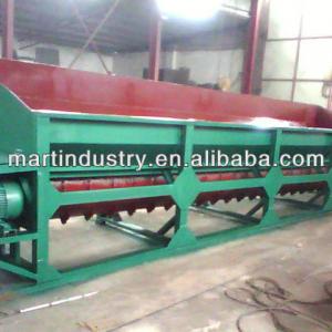 Diesel engine double roller wood log debarker machine , wood peeling machine