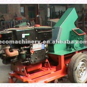 Diesel Engine Driven wood chipper