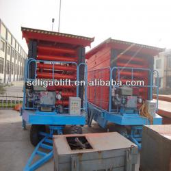 diesel engine scissor lift palftorm