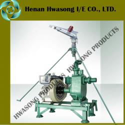 Diesel engine sprinkler irrigation machine