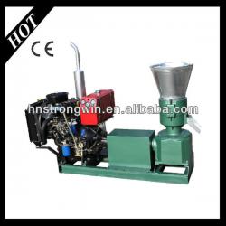 diesel engine wood pellet machine