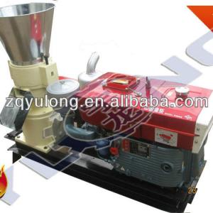 Diesel engine wood pellet making machine