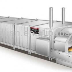 diesel /gas dual purpose hot-air circulation tunnel oven