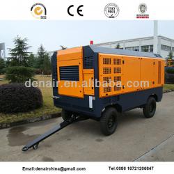 diesel portable screw air compressor