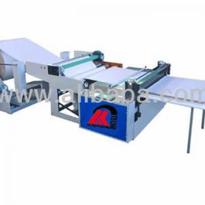 different size non woven fabric roll to sheet cutting machine