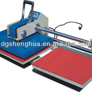 Digital Electronic automatic T-shirt High Pressure Press Transfer Machine ,t-shirt heat printing machinery D