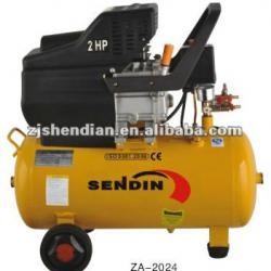 direct portable piston rotary air compressor 2HP 24L