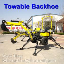 Direct small wheel excavator