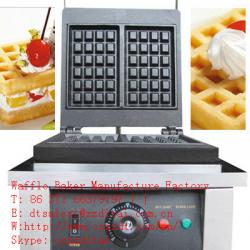 domestic mini double heads waffle cake machine