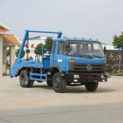 Dongfeng 4*2 8CBM swing arm garbage truck