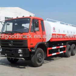 Dongfeng 6x4 water tank truck with famous Cummins engine EQB210-20